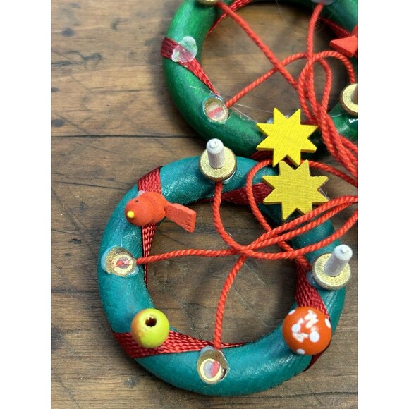 Vintage Kathe Wohlfahrt & Ulbricht Christmas Ornaments Germany Lot Of 6 READ - Picture 11 of 15